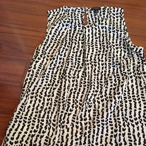 Ann Taylor Patterned Sleeveless Top